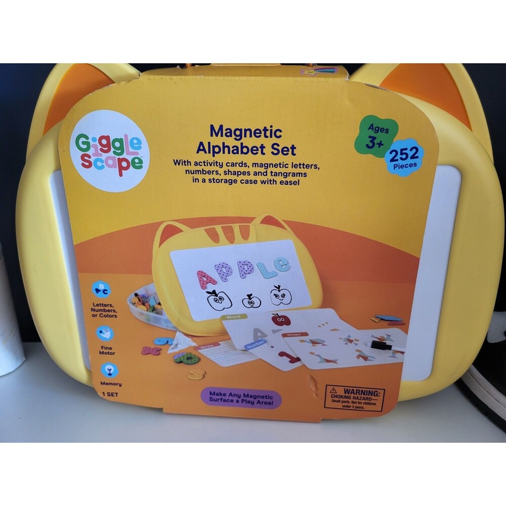 Gigglescape Magnetic Alphabet Activity Set 252 Pieces